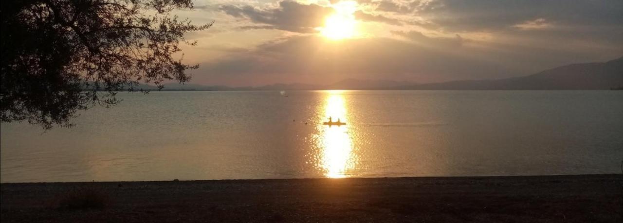 The Lake House" -Trichonida Lake Marathias  Экстерьер фото